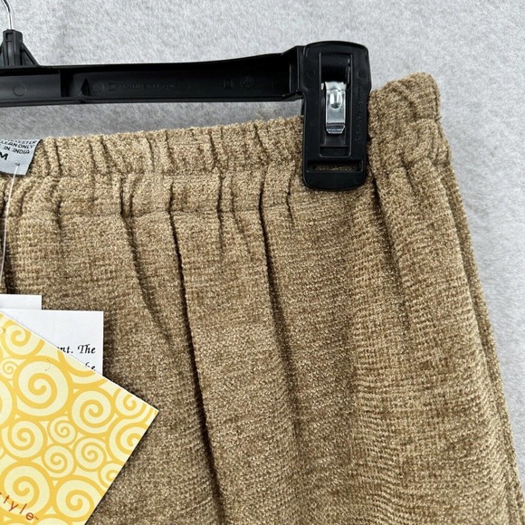 NEW Indigo Moon Maxi Skirt MEDIUM Gold Heather‎ Chenille Boho Fringe Hem Lined - Picture 4 of 12